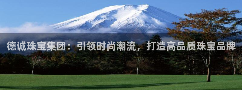 新宝5登录入口网址：德诚珠宝集团：引领时尚潮流，打造高品质珠宝品牌