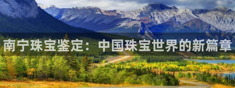 新宝5 888：南宁珠宝鉴定：中国珠宝世界的新篇章