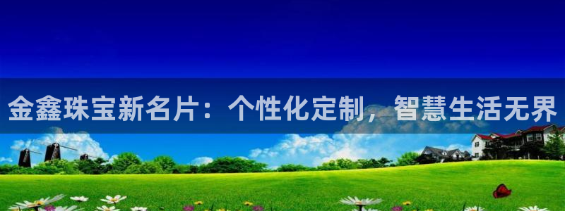 新宝5娱乐都：金鑫珠宝新名片：个性化定制，智慧生活无界