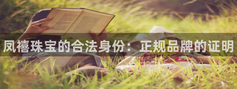 新宝5系列：凤禧珠宝的合法身份：正规品牌的证明