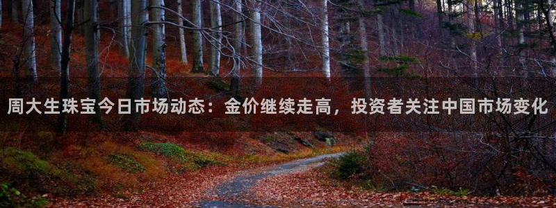 新5宝：周大生珠宝今日市场动态：金价继续走高，投资者关注中国市场变化
